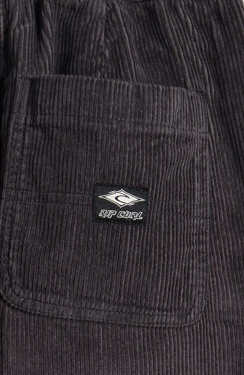 Rip Curl Kids' Surf Corduroy Pants, Alternate, color, Washed Black