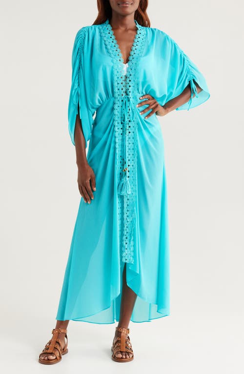 Ramy Brook Raelynn Lace Trim Cover-up
