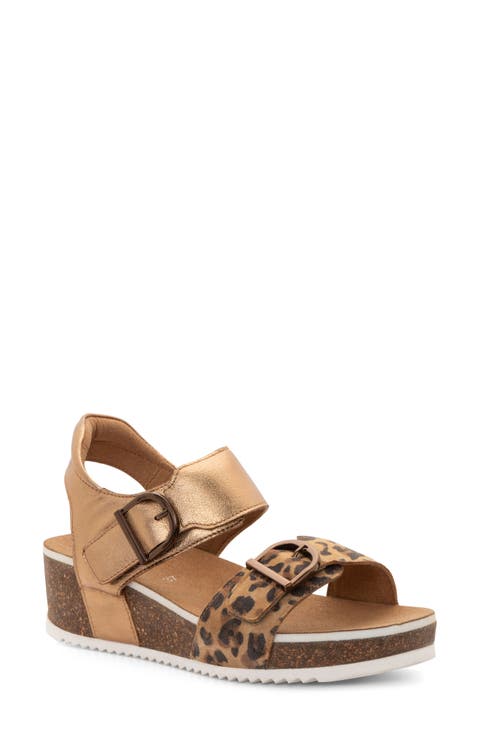 Nova Slingback Platform Wedge Sandal (Women)