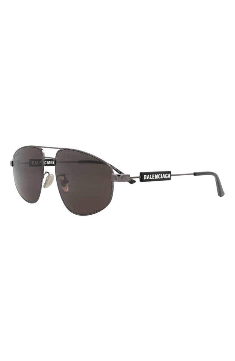 Balenciaga Sunglasses, Alternate, color, Grey Grey Grey