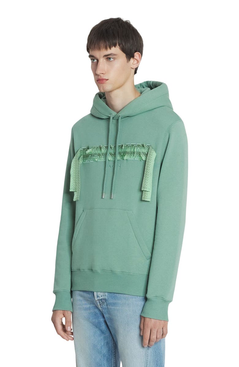 Lanvin CURB LACE HOODIE, Alternate, color, 