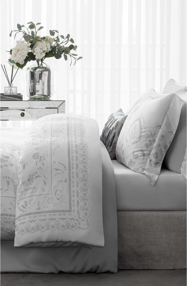 Togas Anassa Fitted sheet, Alternate, color, White