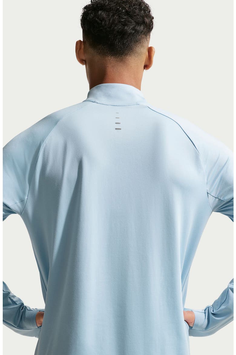 Dri-FIT Stride Half Zip Running Top, Alternate, color, LIGHT ARMORY BLUE