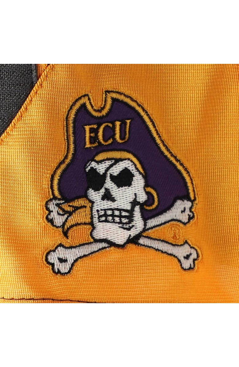 COLOSSEUM Men's Colosseum Charcoal ECU Pirates Turnover Team Shorts, Alternate, color, Charcoal