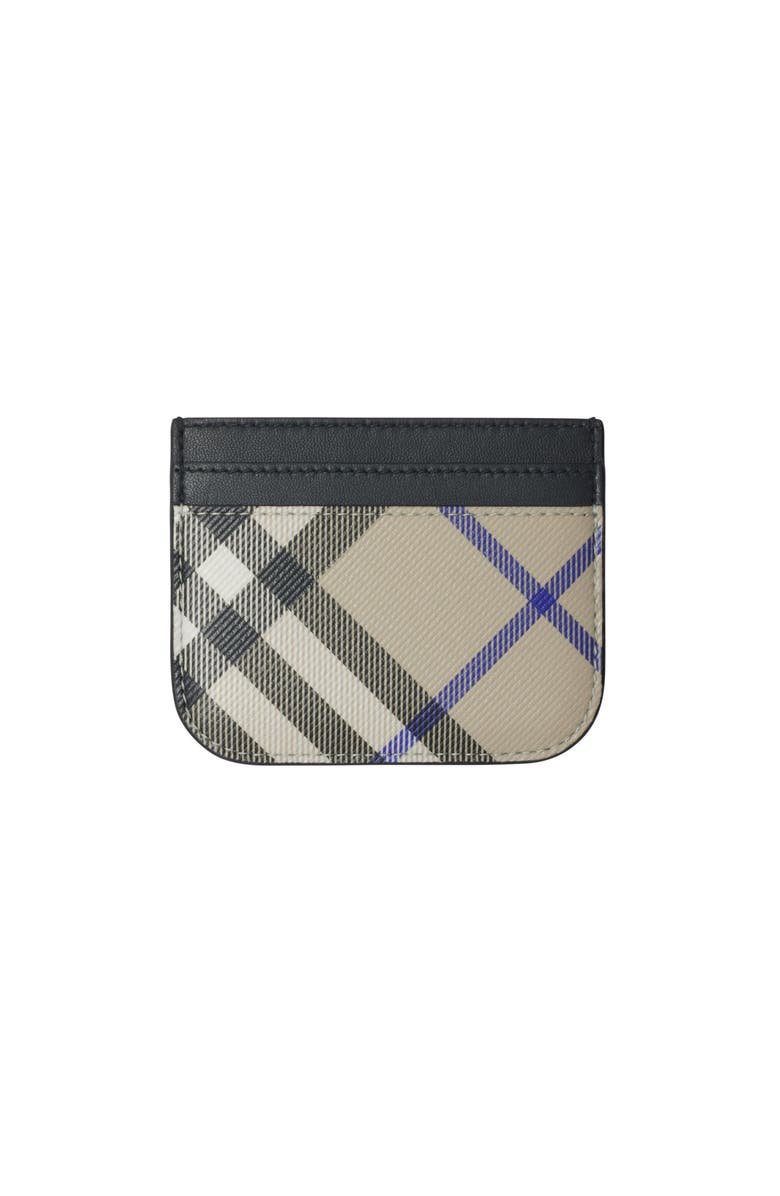 Burberry Check Card Case, Main, color, 
