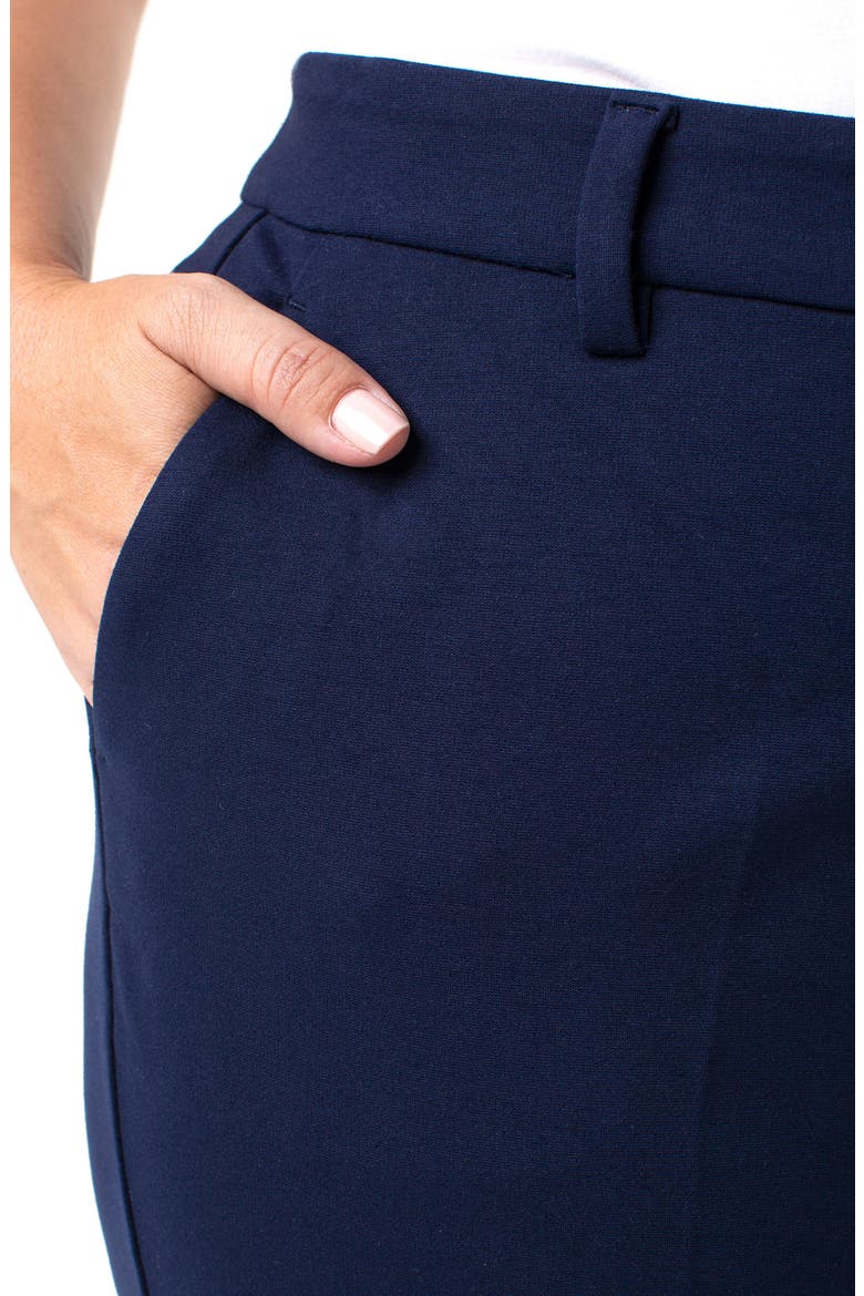 Liverpool Kelsey Ponte Knit Trousers, Alternate, color, CADET BLUE