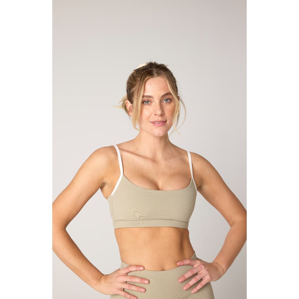 Daughter Lessons Nyc Core Sports Bra In Sage