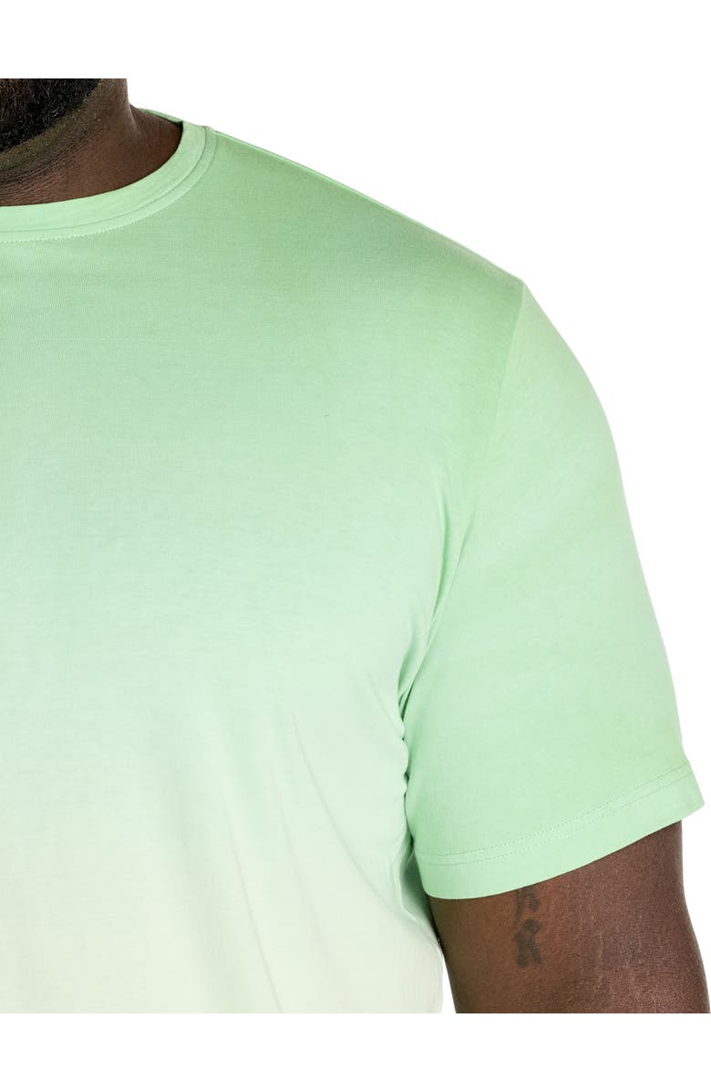 Harbor Bay by DXL Big & Tall Moisture-Wicking T-Shirt, Alternate, color, Green Multi