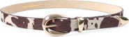 Petit Moments <p>Marissa Faux Calf Hair Belt</p>
