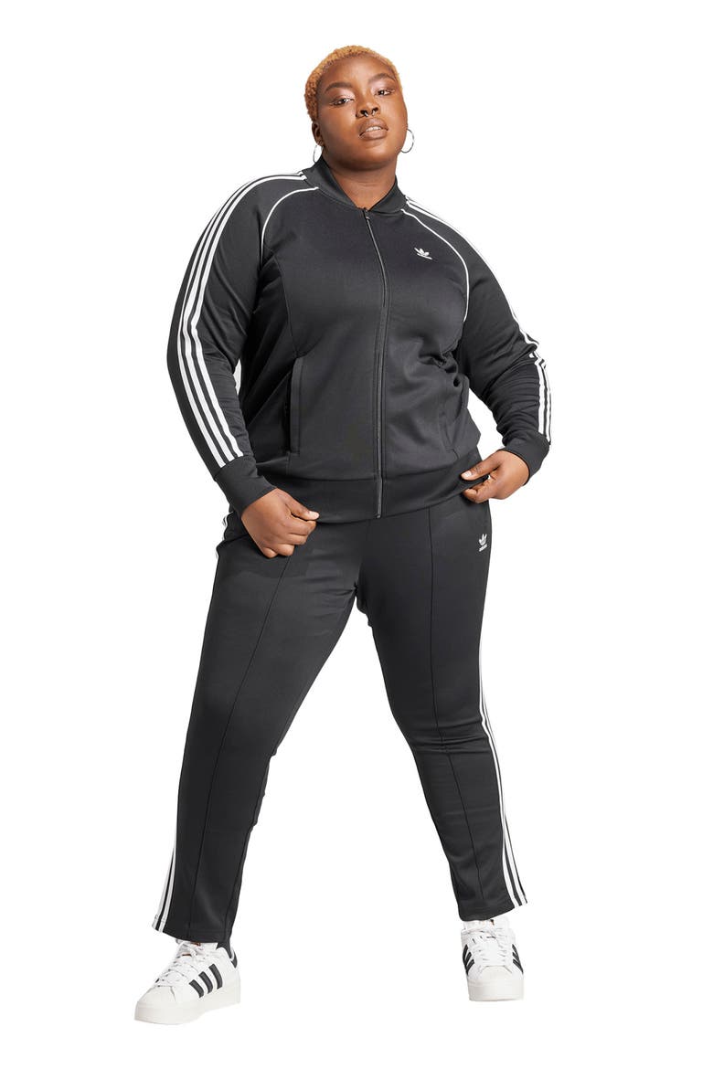 Adicolor Superstar Track Jacket, Alternate, color, BLACK