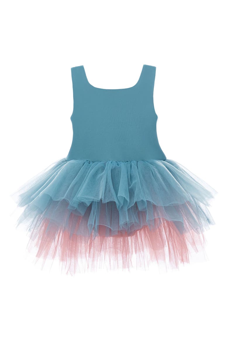 Jen Tutu Dress, Alternate, color, Teal