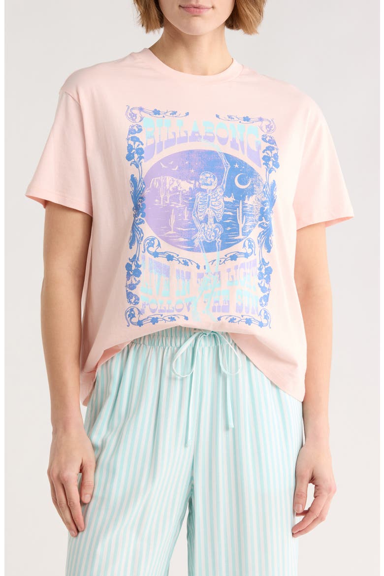 Walk with Me Graphic T-Shirt, Main, color, BLUSH