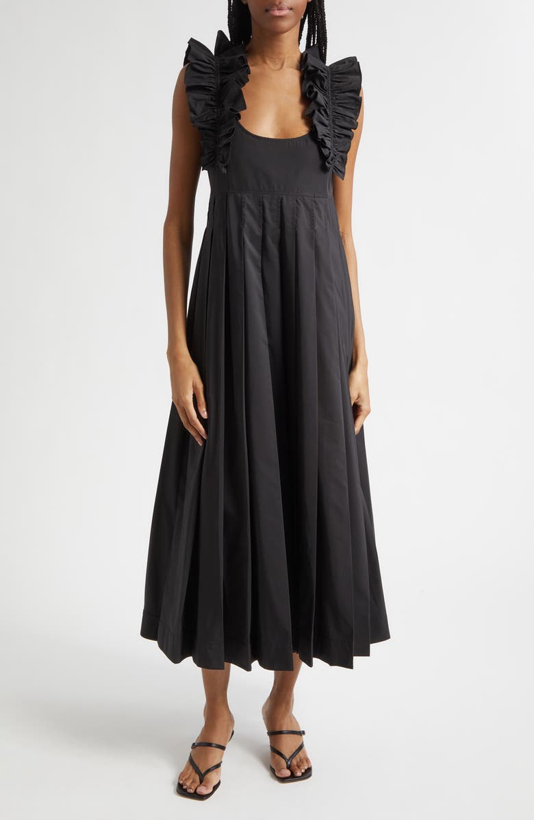 Cinq à Sept Jazmine A-Line Dress, Main, color, Black