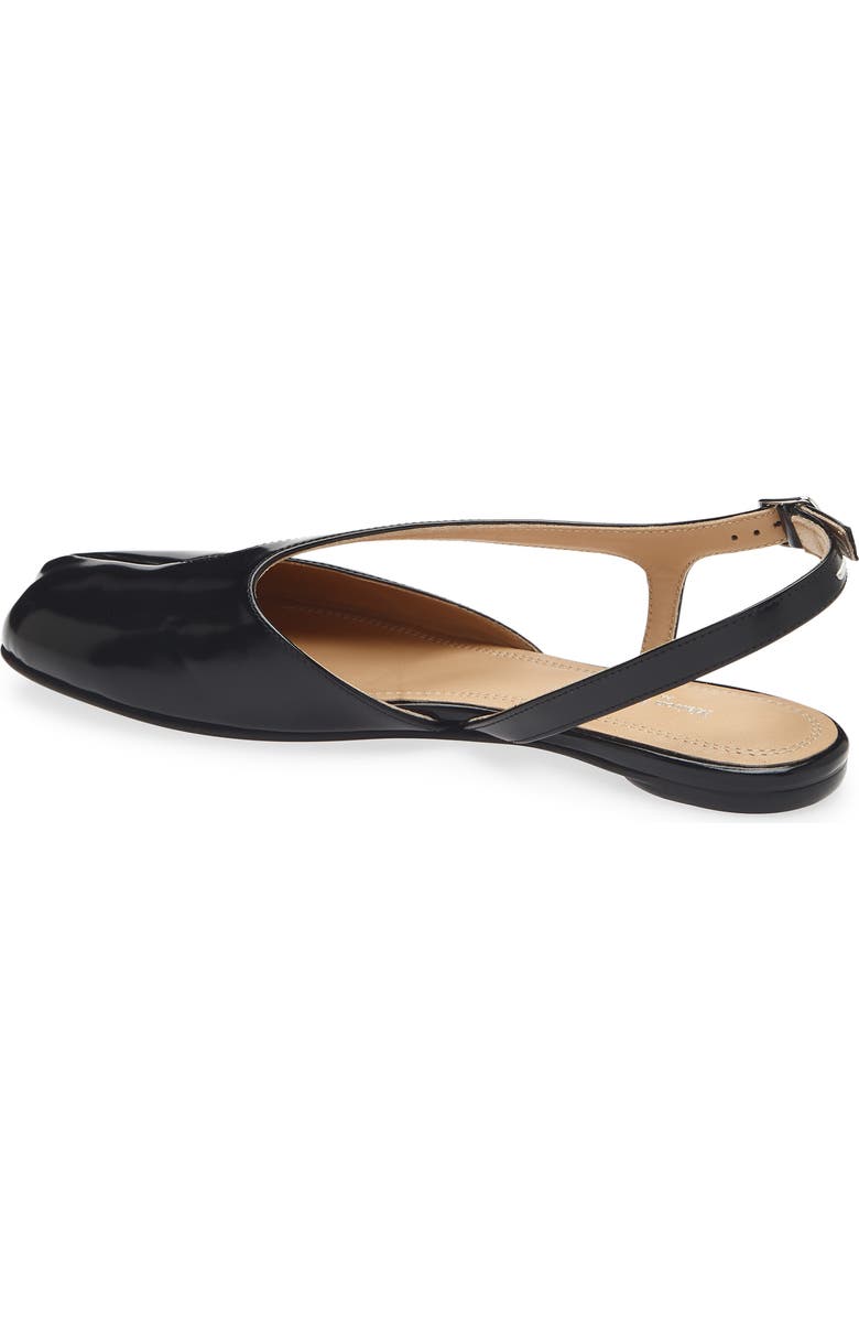 Maison Margiela Tabi Slingback Flat, Alternate, color, Black