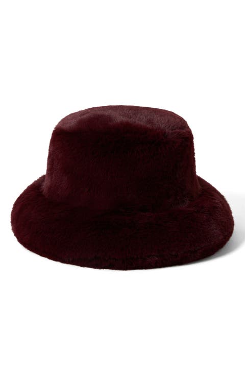 Dion Faux Fur Packable Hat