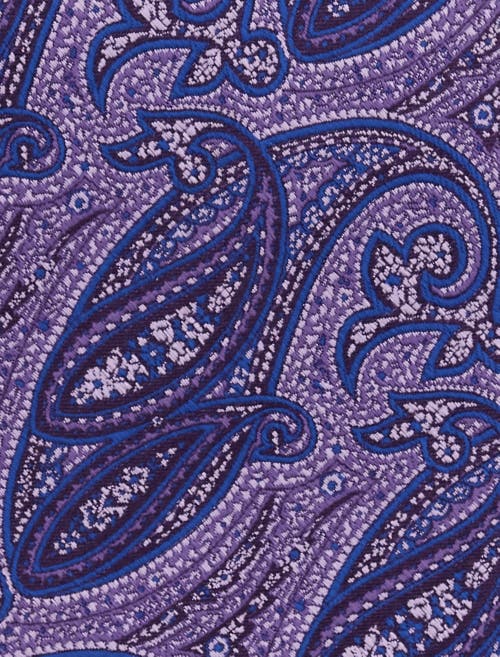 Synrgy By Dxl Big & Tall Dotted Paisley Tie In Multi
