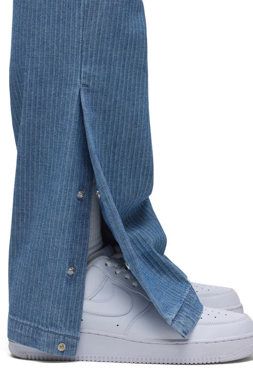 Hudson Jeans Walker Ribbed Cotton Herringbone Trouser Pants In Herringbone