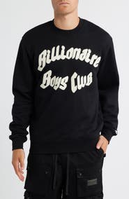 Billionaire Boys Club BB Clubhouse Astronaut Cotton Logo Sweatshirt