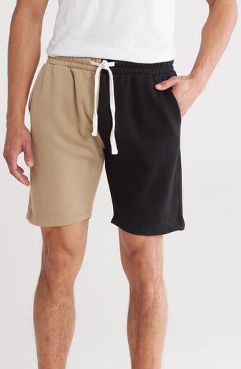 Split Cotton Blend Shorts