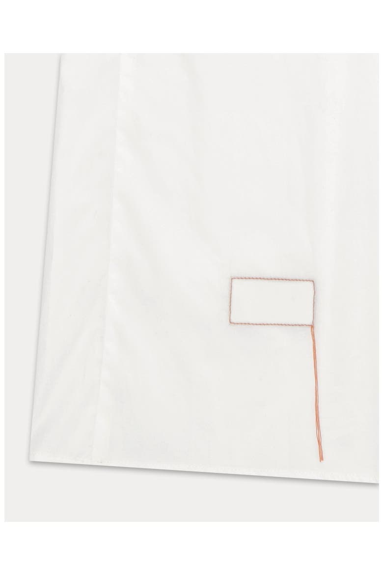 Naomi Poplin Skirt, Alternate, color, White