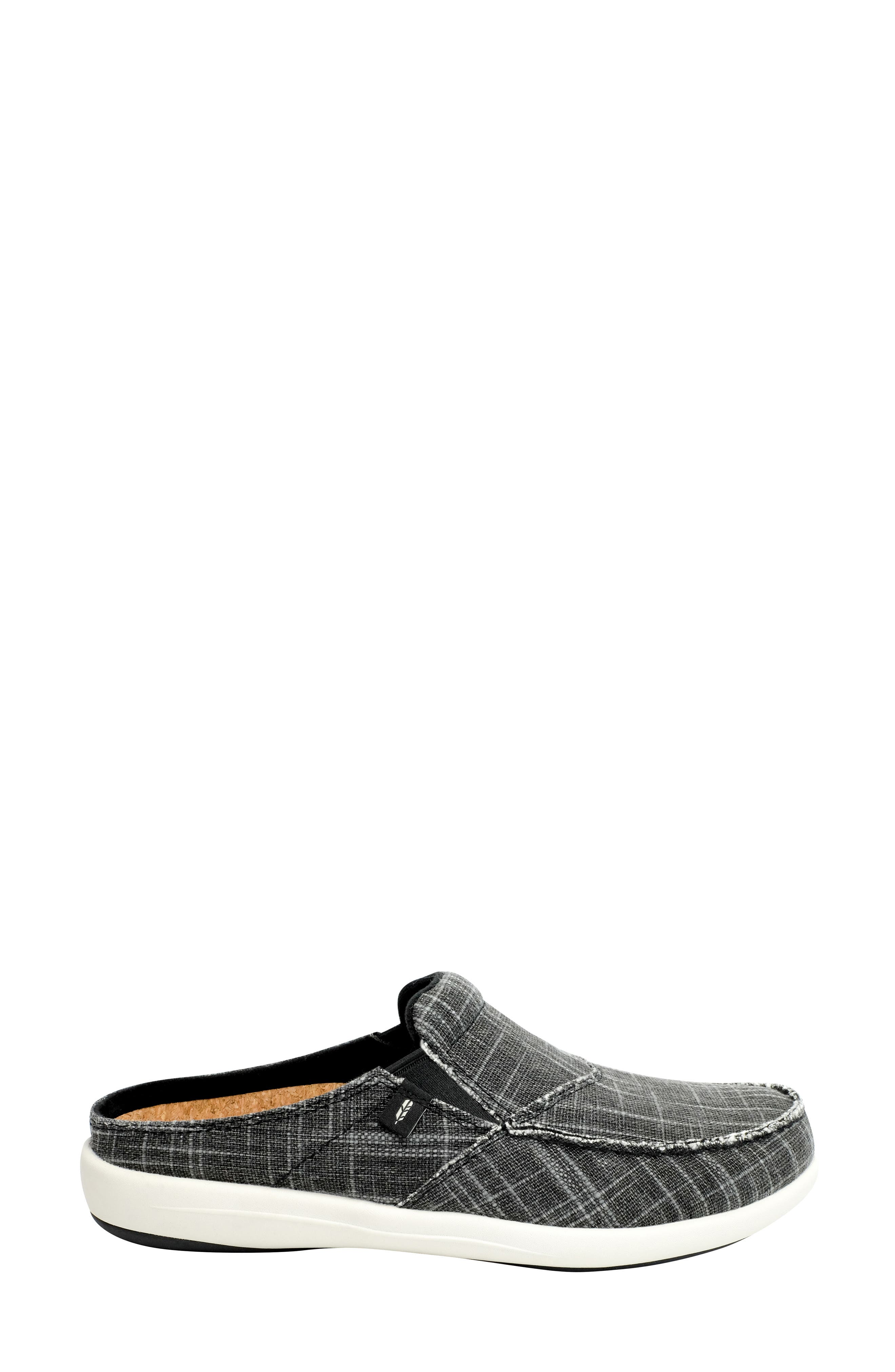 Revitalign Siesta Orthotic Sneaker Clog, Alternate, color, Black