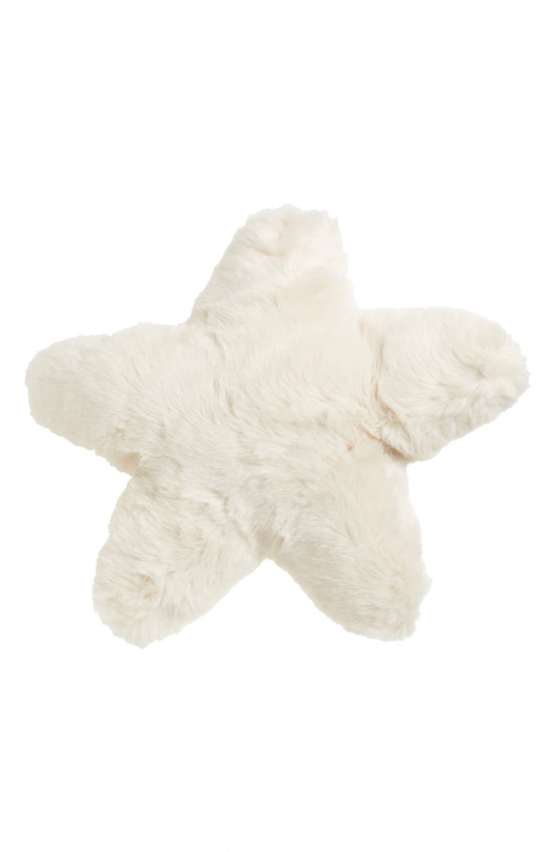 NORDSTROM AT HOME Cuddle Up Faux Fur Star Pillow, Alternate, color, 