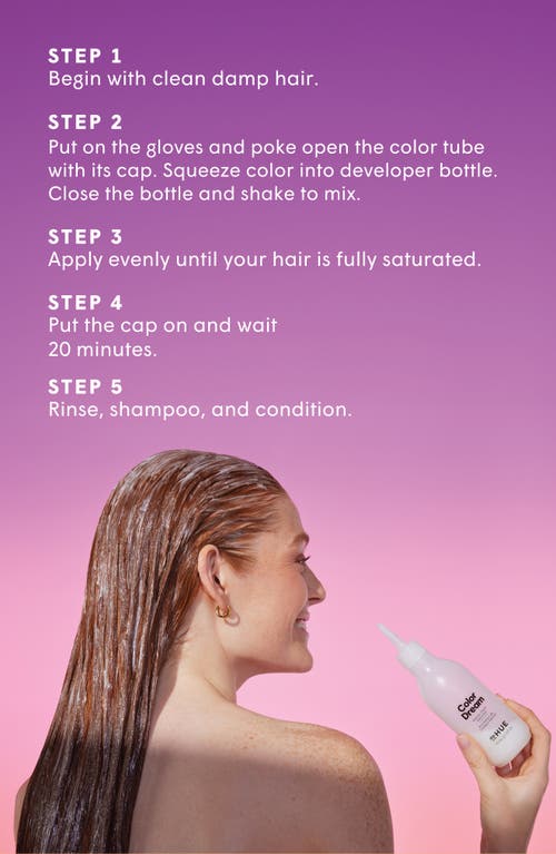 Dphue Color Dream Demi-permanent Hair Color Cream In Dark Brown