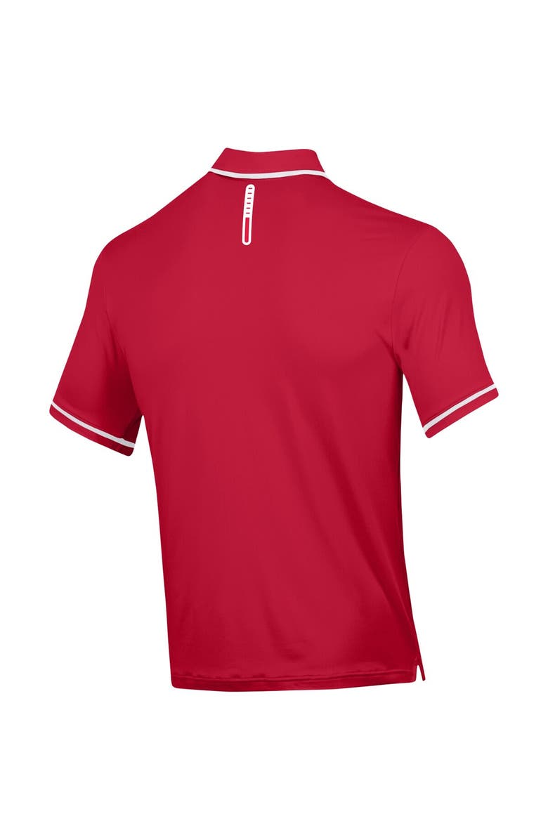 Under Armour Men's Under Armour Red Utah Utes T2 Tipped Performance Polo, Alternate, color, 