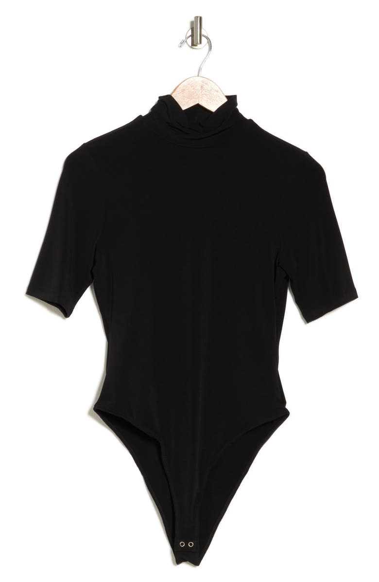DKNY Mock Neck Bodysuit, Alternate, color,