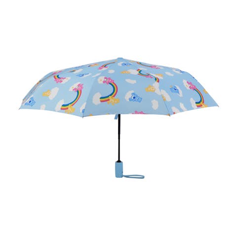 Adult Rain Umbrella  39" Automatic Folding, Compact & Travel-Friendly