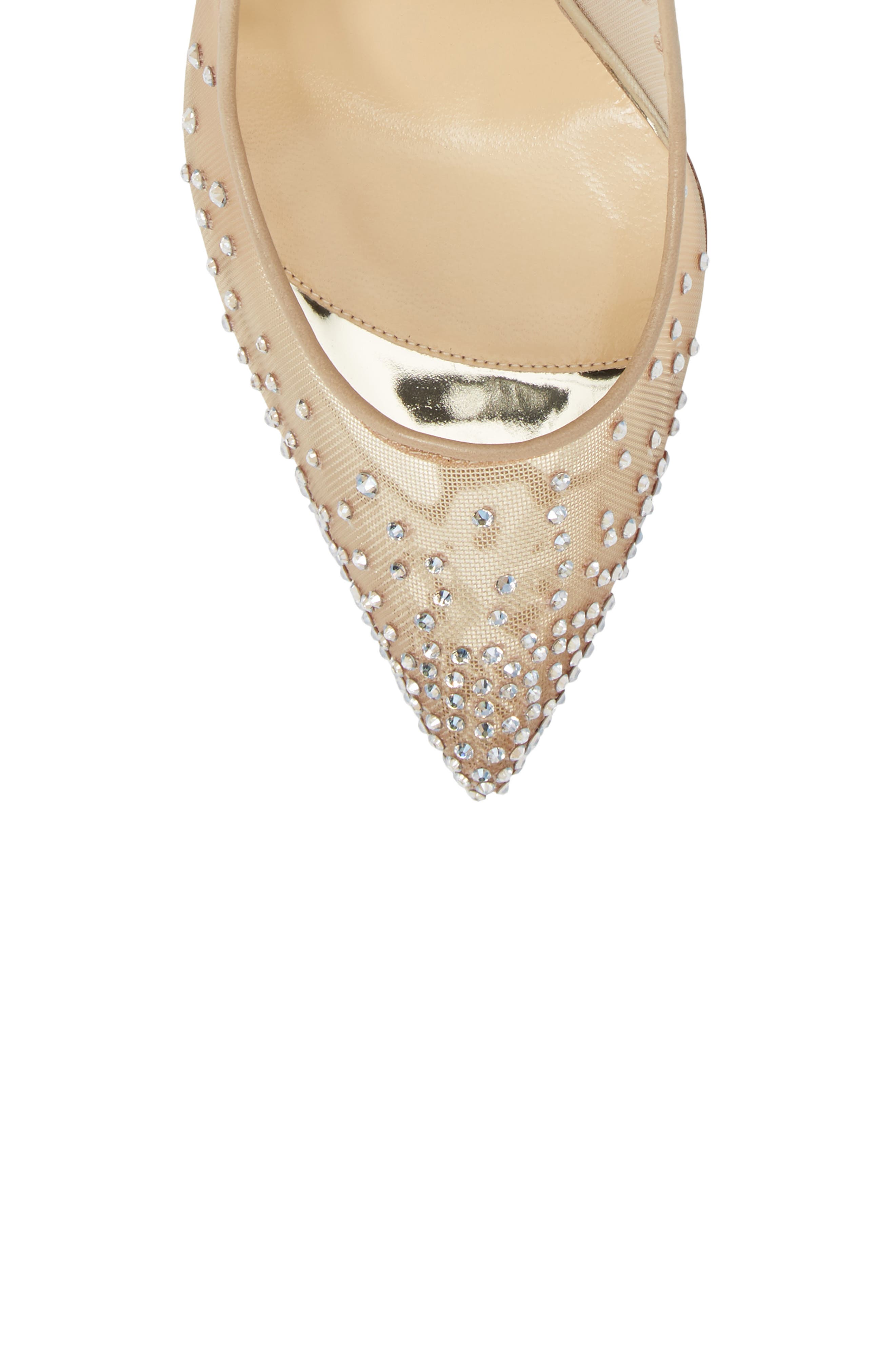 Christian Louboutin Follies Strass Pump, Alternate, color, 