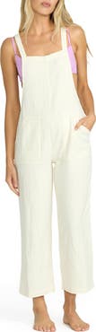 Billabong Pacific Time Cotton Gauze Jumpsuit