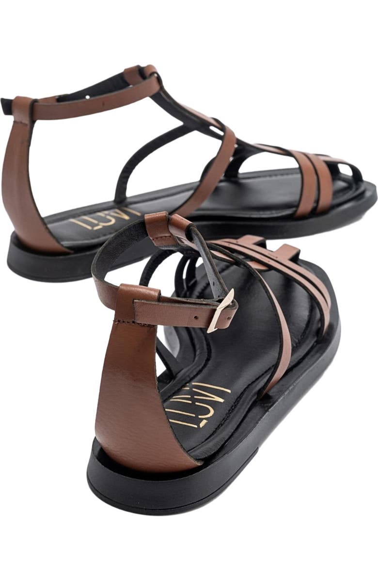 Forever
Always Shoes Odeil Leather Sandal, Alternate, color, Cognac Brown Leather