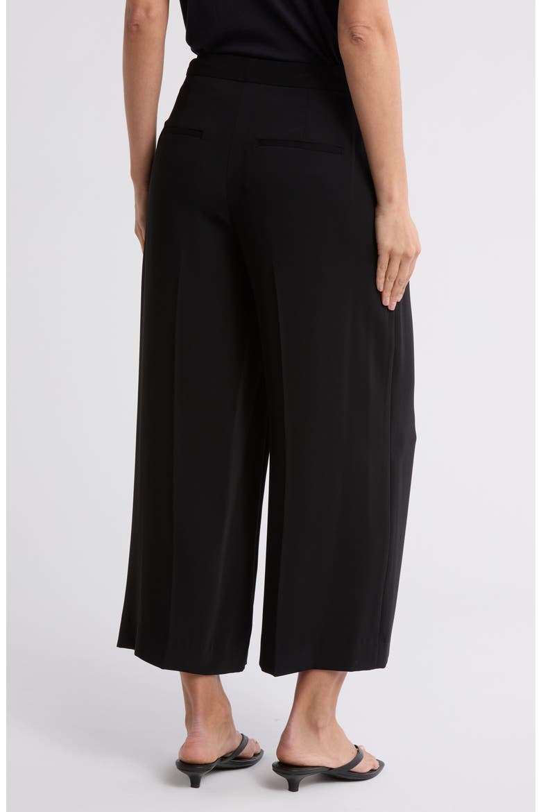 Crop Wide Leg Pants, Alternate, color, BLACK