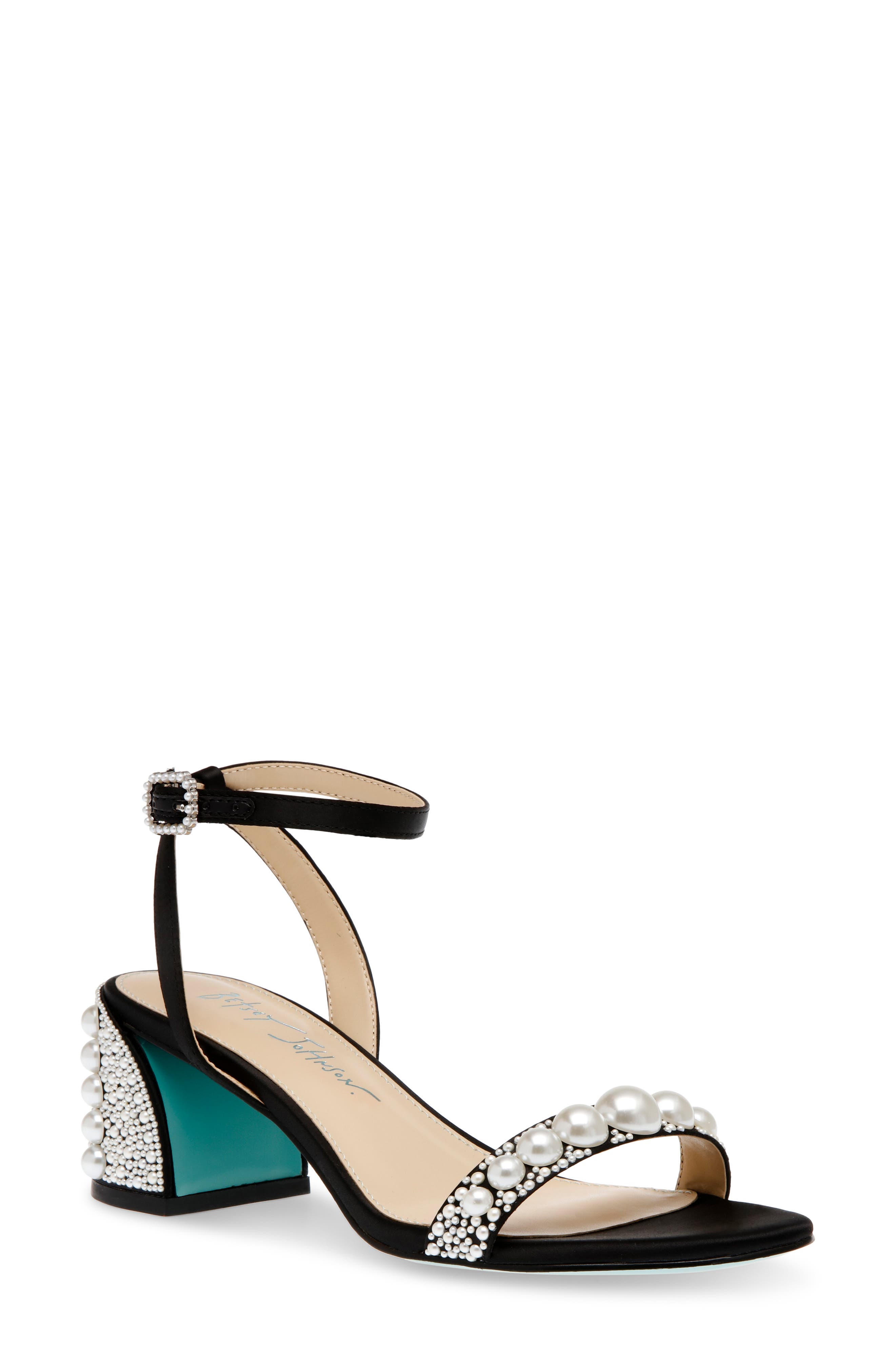 Betsey Johnson Tina Ankle Strap Sandal, Main, color, 