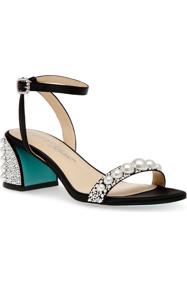 Betsey Johnson Tina Ankle Strap Sandal, Main, color,