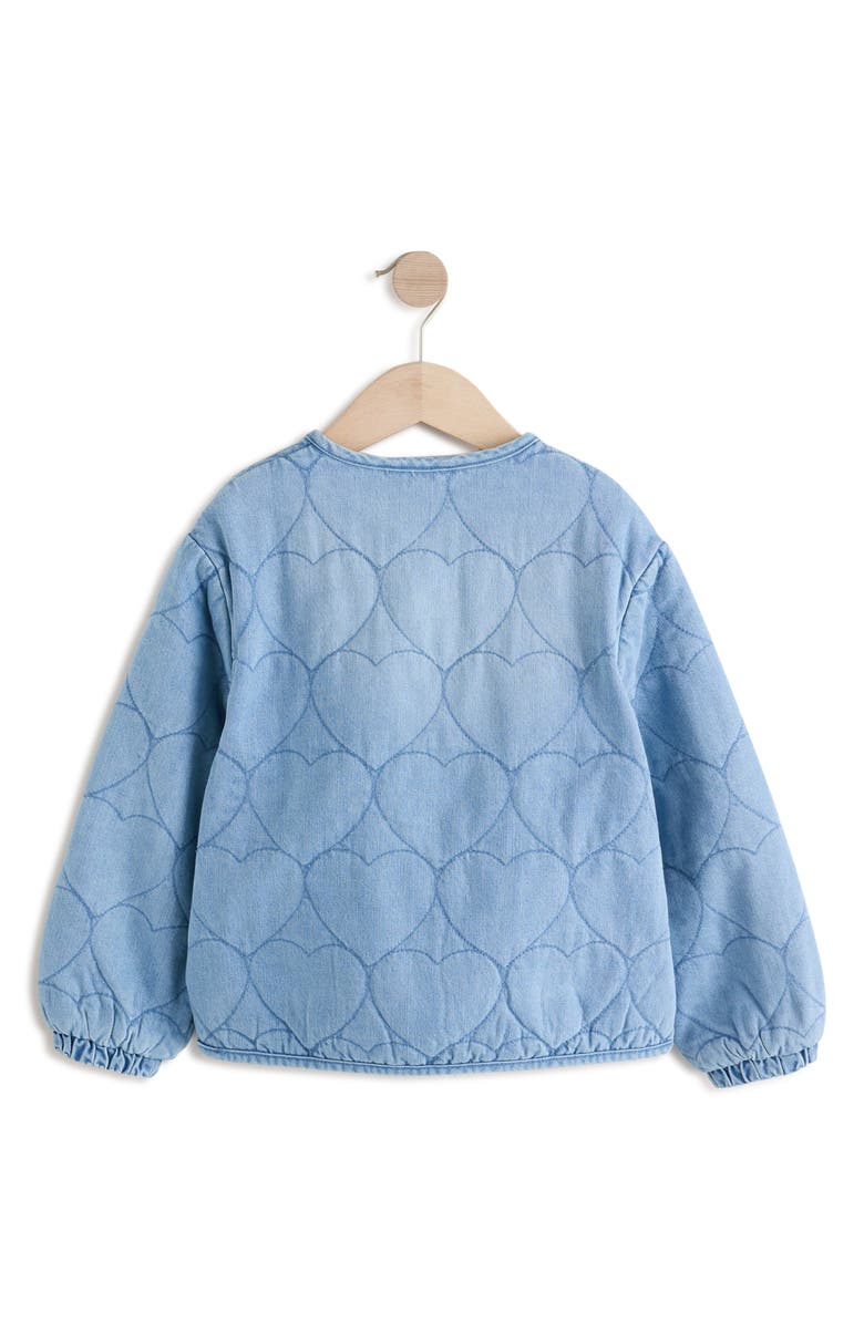 NEXT Kids' Quilted Denim Jacket, Alternate, color, 