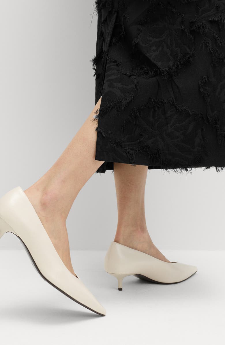 M&S Tufted Jacquard Skirt, Alternate, color, Black