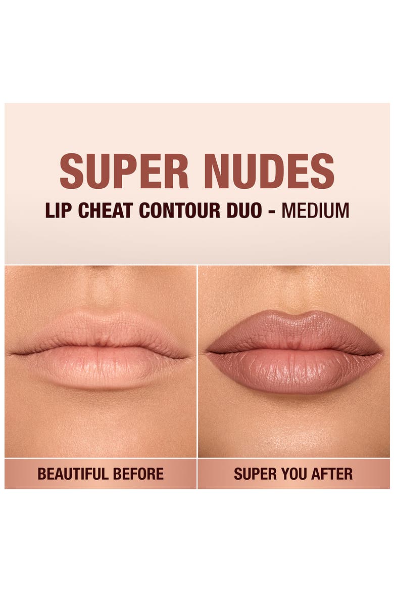 Lip Cheat Contour Duo Lip Liner, Alternate, color, MEDIUM