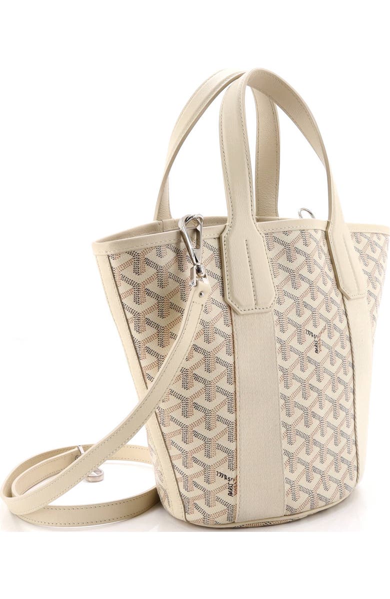Pre-Owned Goyard Belharra Tote Coated Canvas PM, Alternate, color, Neutral