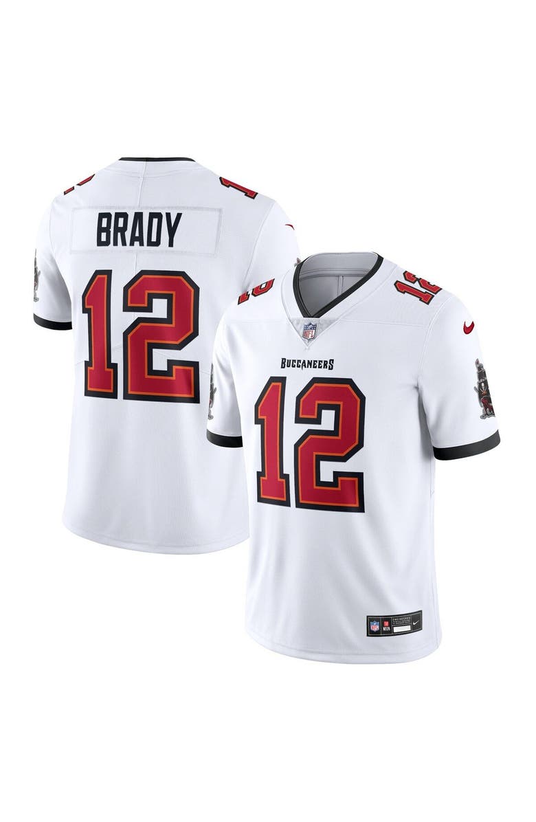 Nike Men's Nike Tom Brady White Tampa Bay Buccaneers  Vapor Untouchable Limited Jersey, Main, color, 