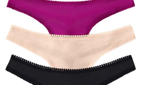 On Gossamer 3-pack Mesh Thongs