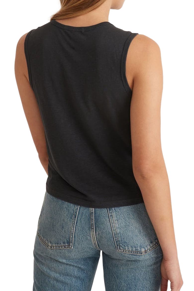 Crop Hemp & Cotton Tank, Alternate, color, BLACK