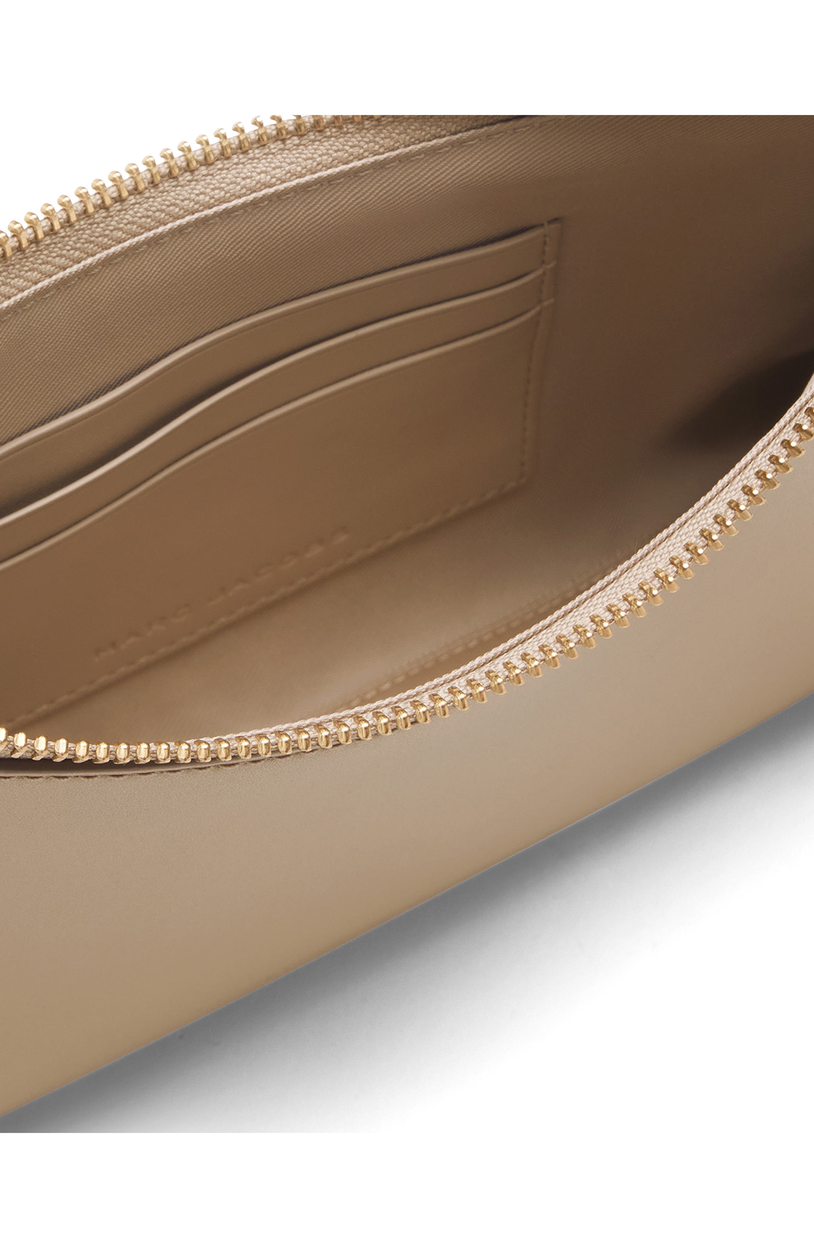Scene Convertible Metallic Leather Mini Bag, Alternate, color, LIGHT SLATE