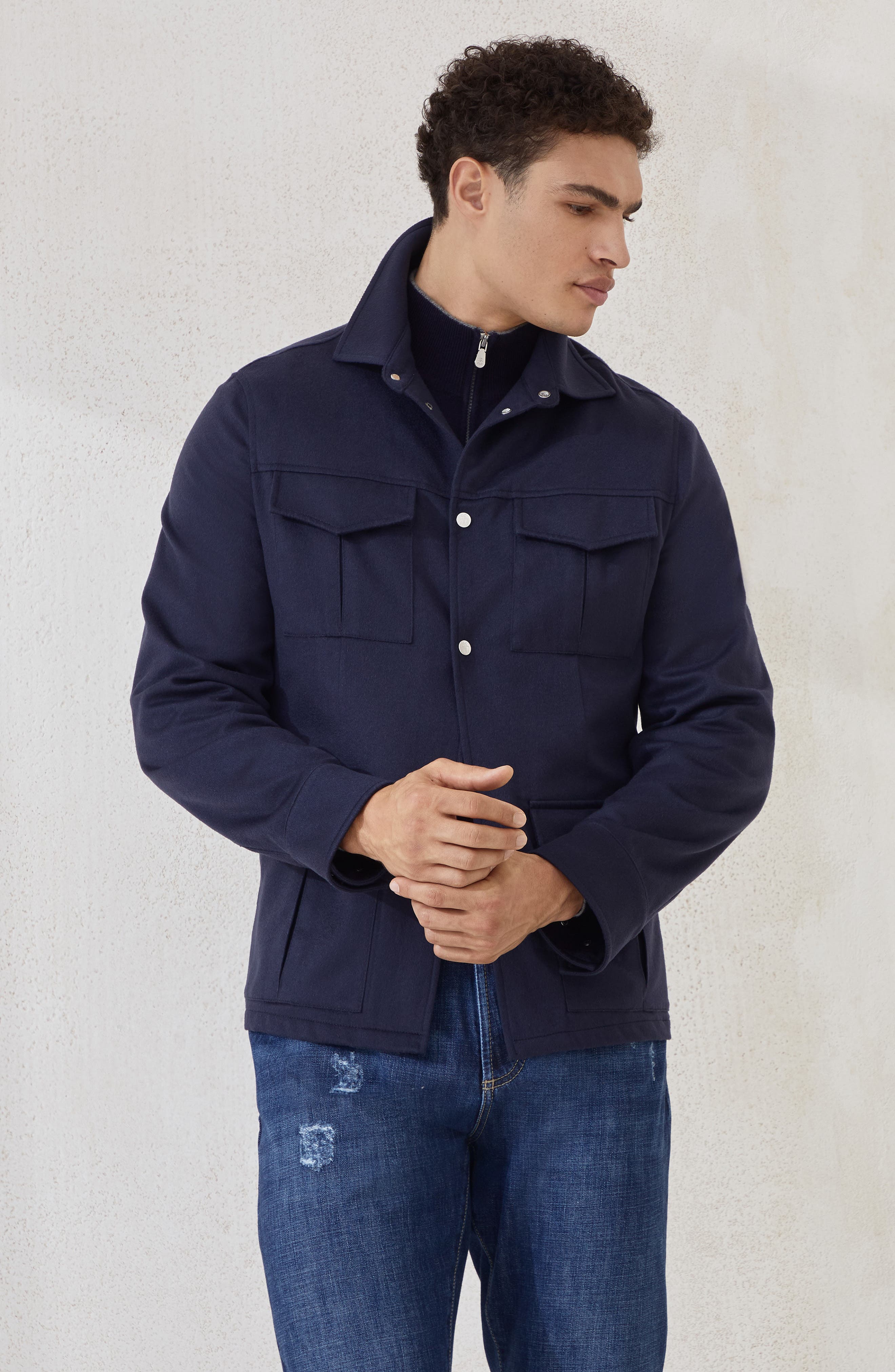 Flannel safari jacket - image 2