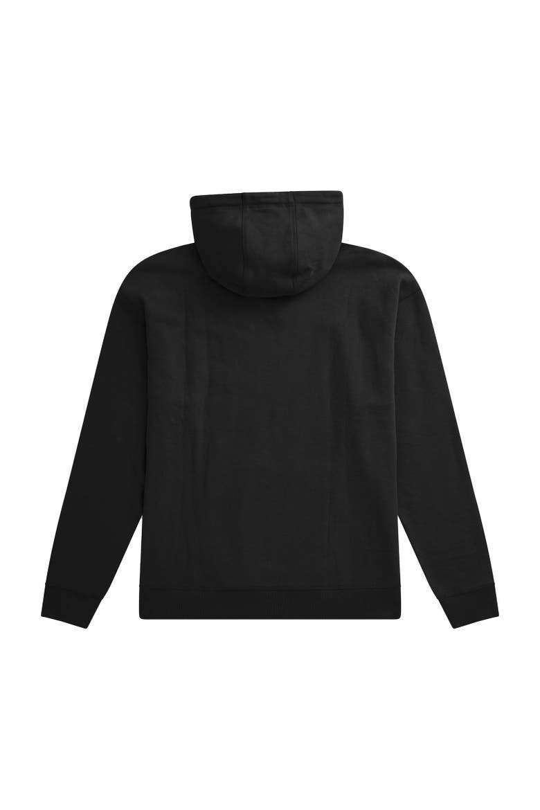 Icon Natural Drop Shoulder Hoodie, Alternate, color, Jet Black