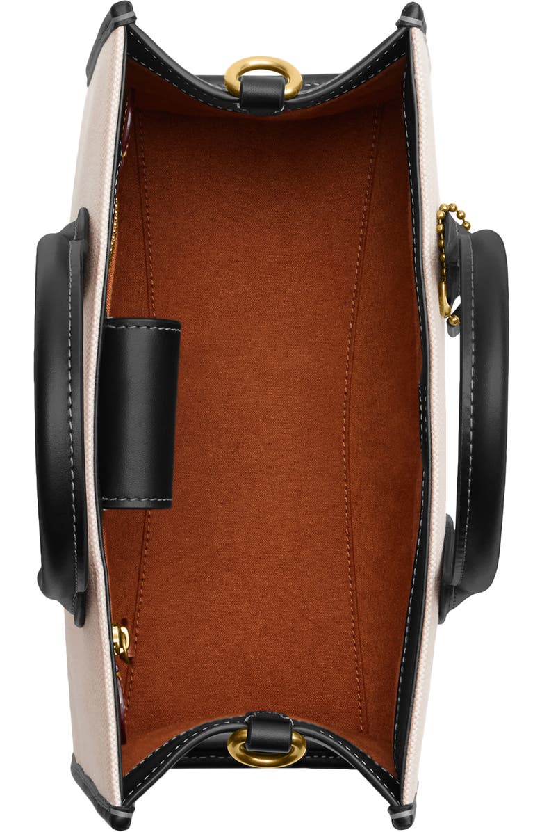 COACH Ace Canvas & Leather Tote, Alternate, color,