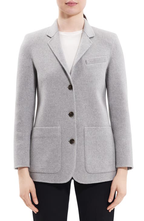 Elbow Patch Wool & Cashmere Jacket