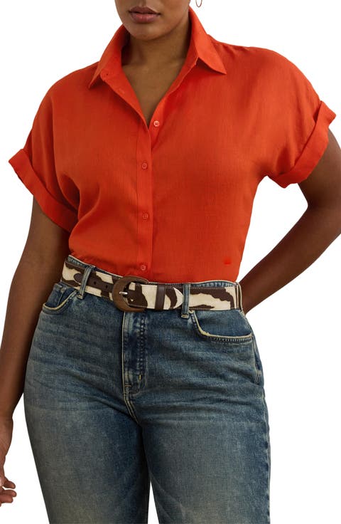 Lauren Ralph Lauren Plus-Size Tops for Women | Nordstrom