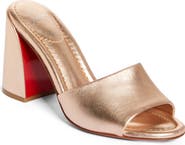 Christian Louboutin Jane Laminato Slide Sandal